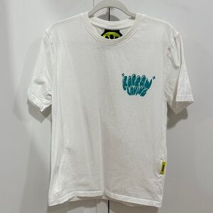 White Short Sleeve Graphic Tee - White